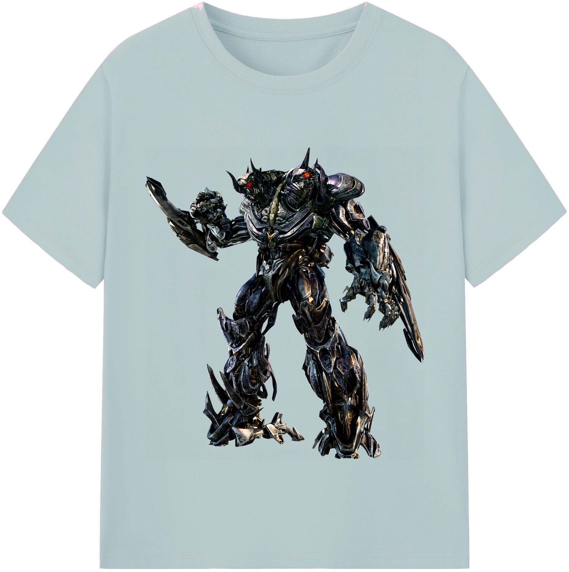 （画像用） Transformers トランスフォーマー 綿100％半袖Tシャツ（フロントプリント）